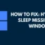 Hybrid-Schlaf fehlt in Windows 11 [Fix]