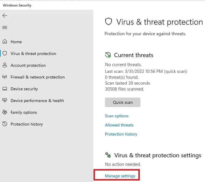 So deaktivieren Sie die Windows Defender Tamper Virus-Einstellungen dauerhaft
