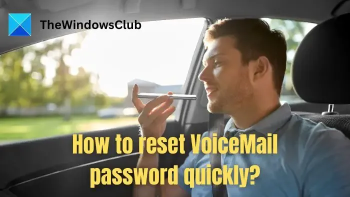 Hoe u het VoiceMail-wachtwoord snel opnieuw kunt instellen