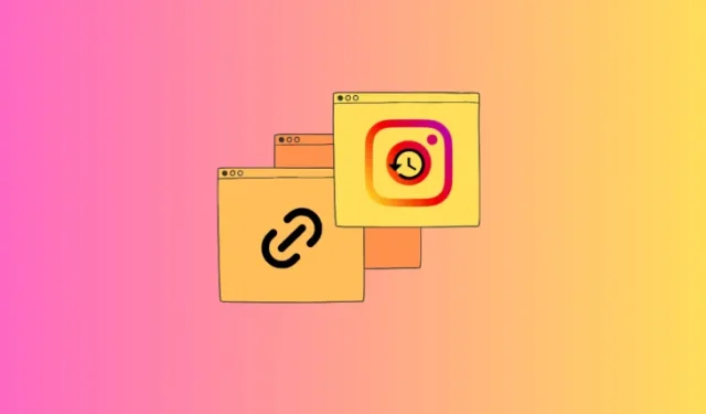 Come abilitare o disabilitare la cronologia dei collegamenti su Instagram