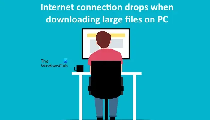 Download della connessione Internet di grandi dimensioni