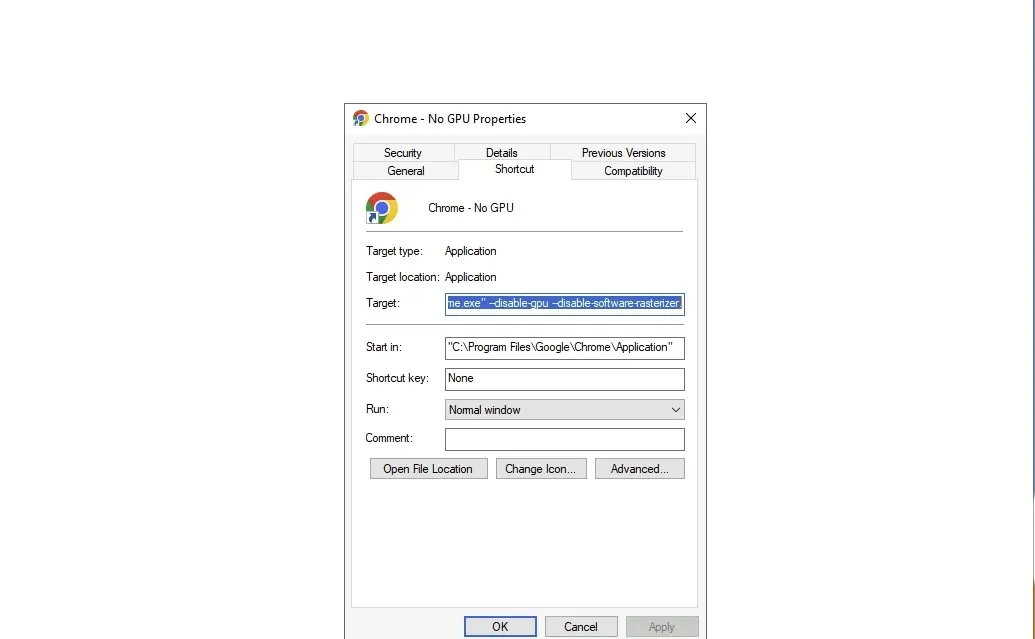 KB5034129 は Google Chrome をクラッシュさせ、白い画面を表示します