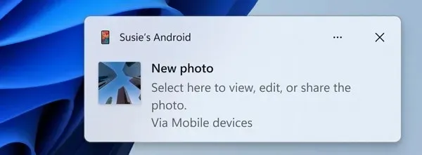 Android-Benachrichtigung über neue Fotos