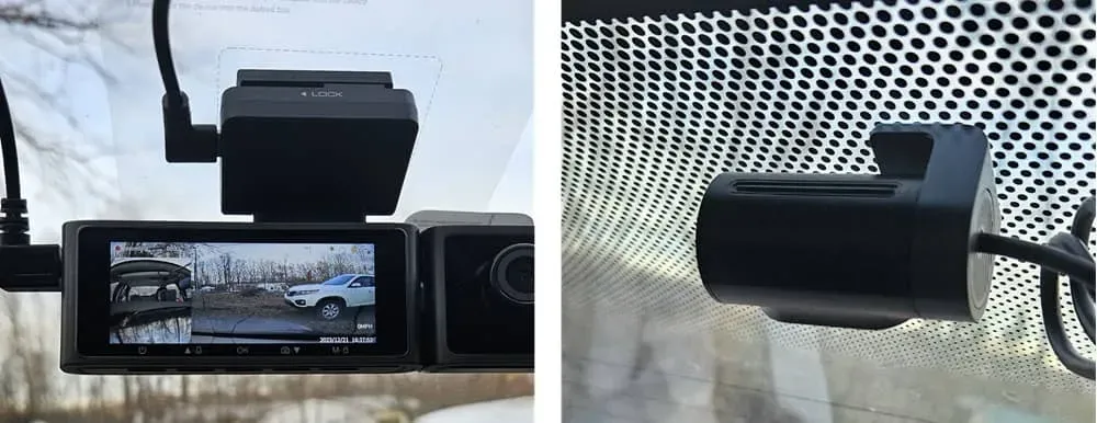 3 台のカメラがすべて完全にインストールされています。
