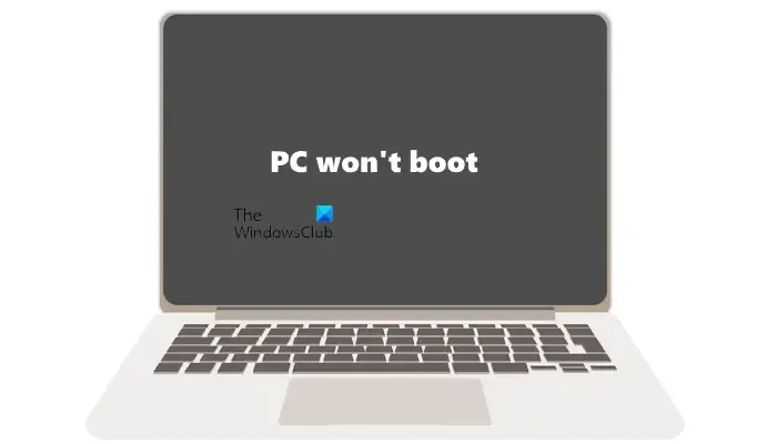 PC wil niet opstarten
