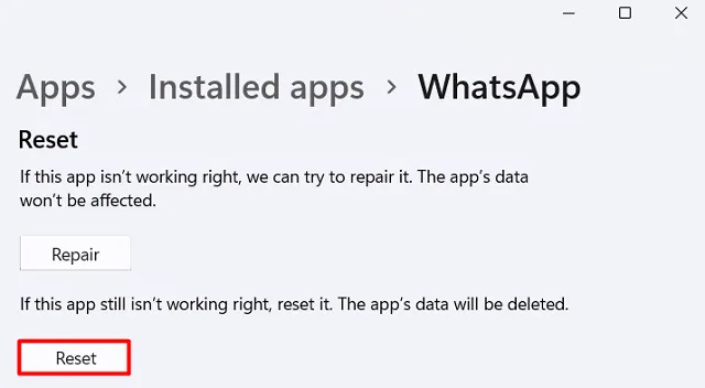 WhatsApp-Desktop stürzt ab