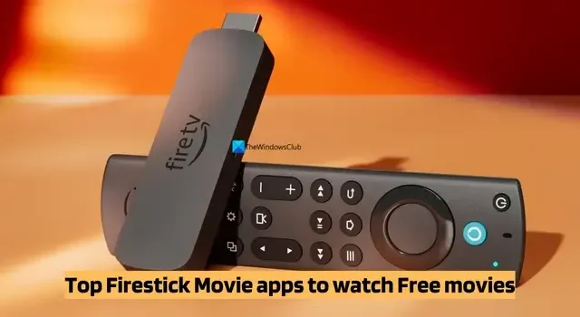 Principais aplicativos Firestick Movie para assistir filmes grátis