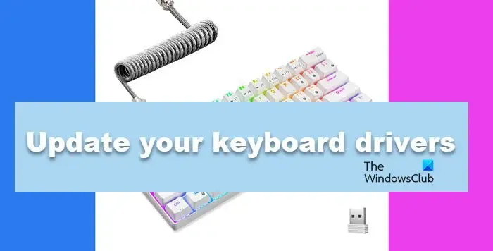 Aktualisieren Sie Ihre Tastaturtreiber