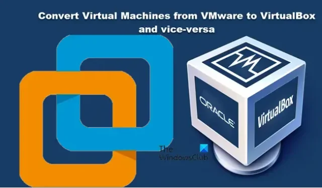Konwertuj VMware na VirtualBox i odwrotnie