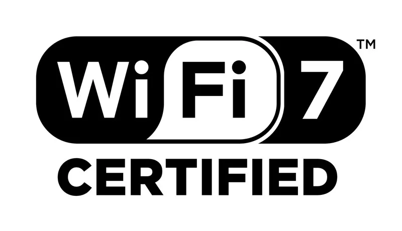 Il logo ufficiale certificato Wi-Fi 7.