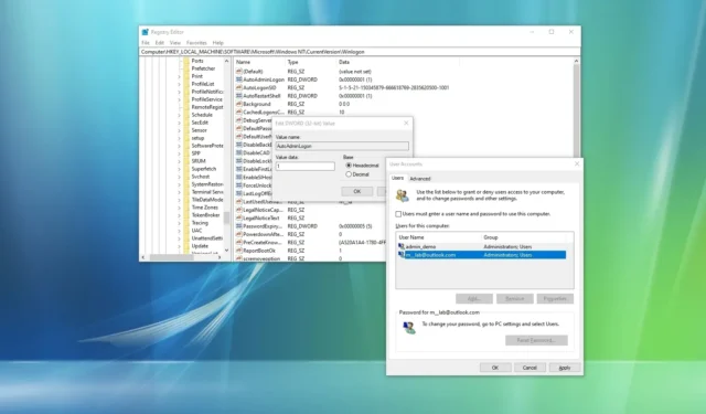 Come abilitare l’accesso automatico su Windows 10
