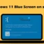 Niebieski ekran systemu Windows 11 podczas uruchamiania [Napraw]