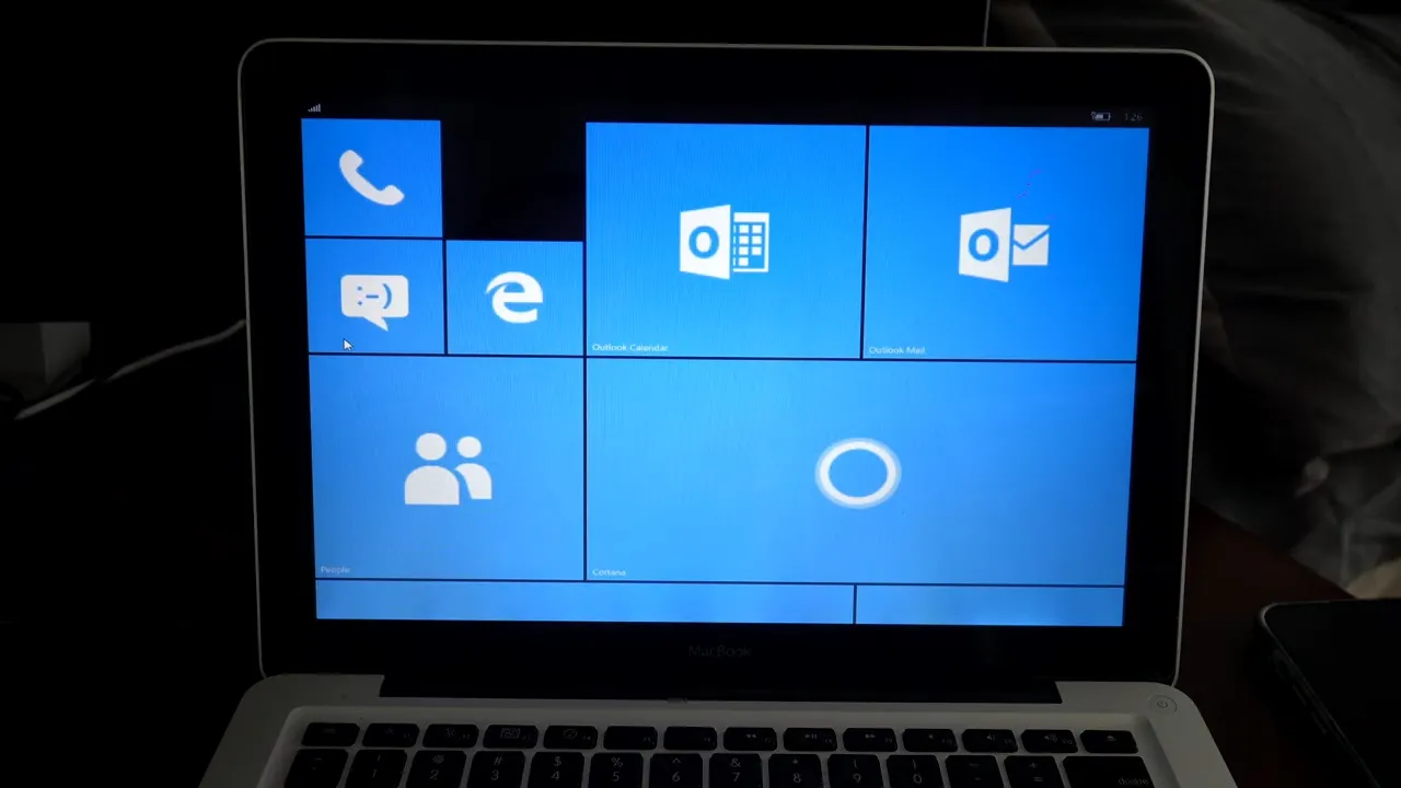 Windows Phone auf dem MacBook