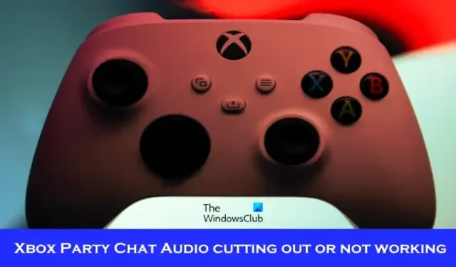 Xbox Party Chat Audio valt weg of werkt niet [repareren]