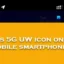 ¿Cuál es el significado del ícono 5G UC versus 5G UW en su teléfono inteligente T-mobile?