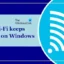 Le Wi-Fi 5G ne cesse de baisser sous Windows 11/10
