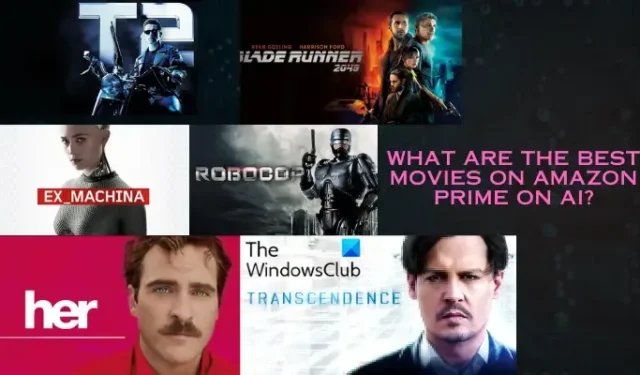 AI에 관한 Amazon Prime의 최고의 영화는 무엇입니까?