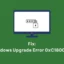 Correggi l’errore di aggiornamento di Windows 0xC1800118 su WSUS