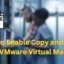 Kopiëren en plakken inschakelen voor een virtuele VMware-machine