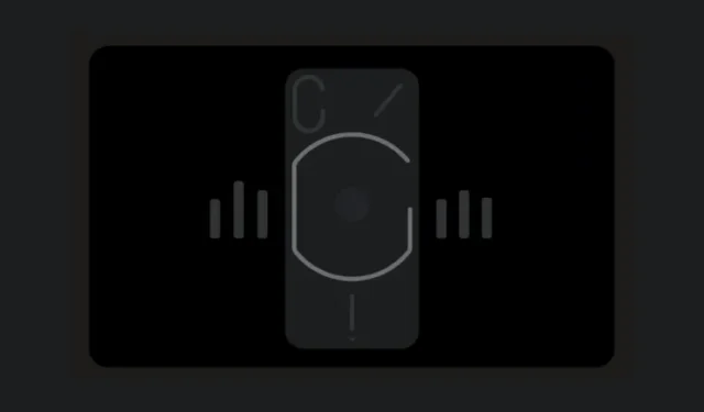 音楽視覚化のために Nothing Phone のグリフ インターフェイスを有効にする方法