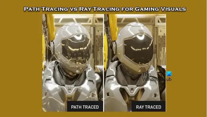 Path Tracing e Ray Tracing per le immagini di gioco