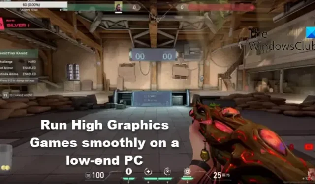 Comment exécuter des jeux High Graphics en douceur sur un PC bas de gamme
