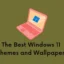 Los mejores temas y fondos de pantalla de Windows 11