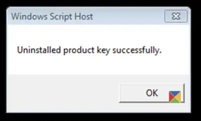 verwijder de Windows-productcode 4