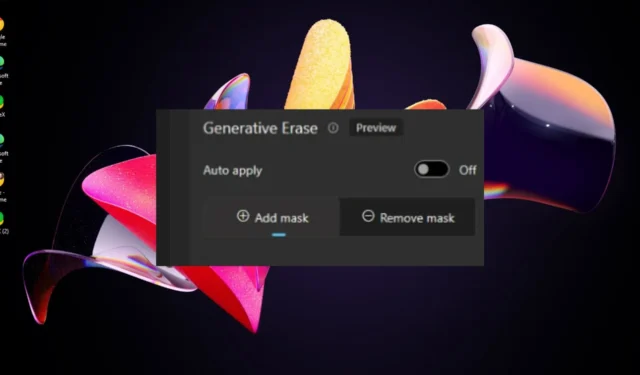 Cómo utilizar el borrado generativo en la aplicación Fotos de Windows 11