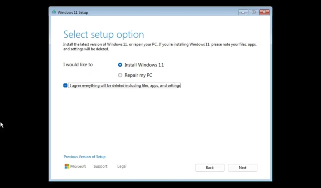 Como fazer uma instalação limpa do Windows 11 24H2 (visualização)