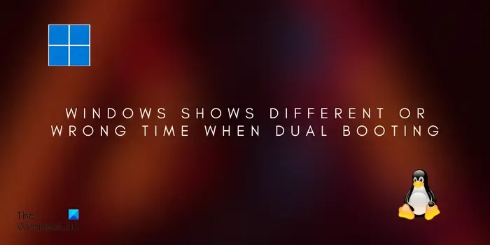 Windows mostra un orario diverso o sbagliato durante il dual boot