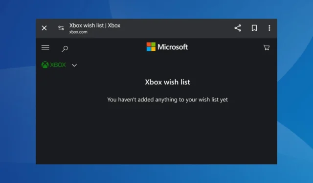 Is je Xbox-verlanglijst verdwenen? Het is blijkbaar een bug die gebruikers wereldwijd treft
