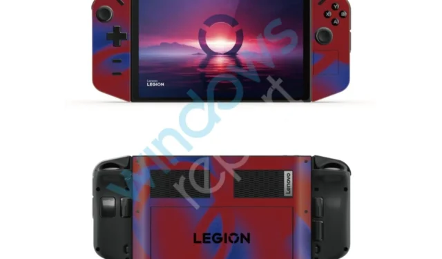 Imagens exclusivas: Lenovo está vestindo seu Legion Go com 5 novas skins oficiais