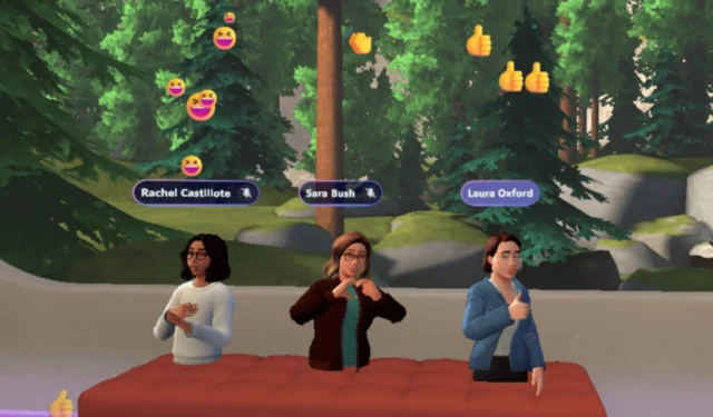 Microsoft Mesh promete interacción humana híbrida, pero al final parece una simulación de Los Sims