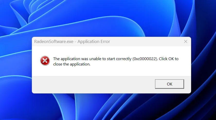 Windows 11 中的 AMD 錯誤