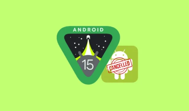 Android 15에서는 Android 6.0 Marshmallow용으로 제작된 앱 설치를 거부할 수 있습니다.