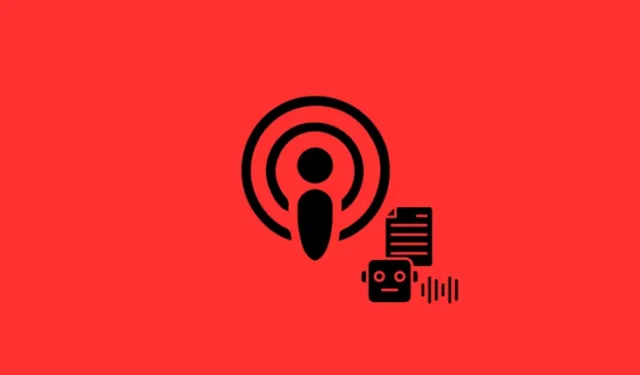 Cómo ver transcripciones en podcasts de Apple