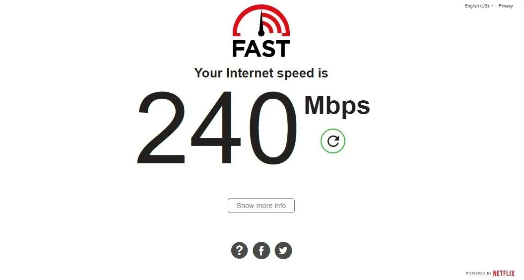 最高のインターネット速度テストサイト 高速結果