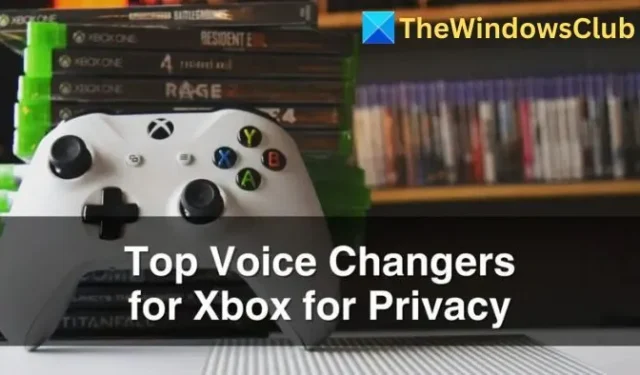 Quali sono i migliori cambia voce per Xbox per la privacy