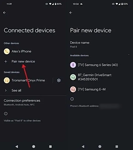 Bluetooth non si connetterà Associa il nuovo dispositivo