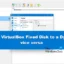 Converteer een VirtualBox vaste schijf naar een dynamische of omgekeerd