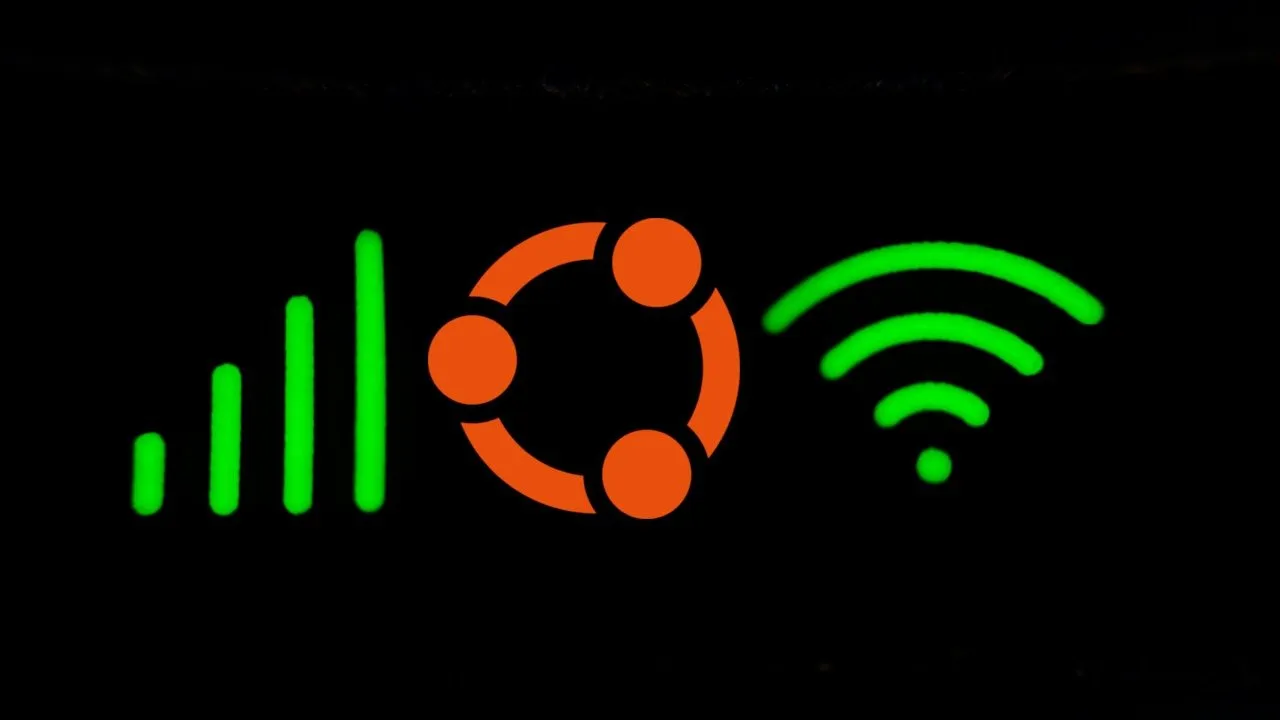 Ein Foto eines Konsolenfelds, auf dem sowohl das Telefondienstsymbol als auch das WLAN-Symbol zu sehen sind.