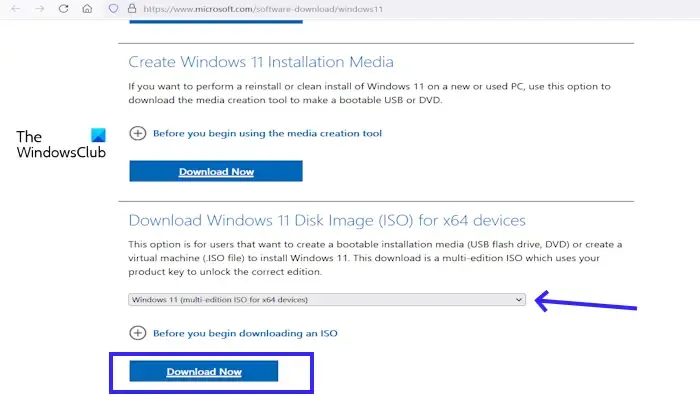 Windows 11 ISO downloaden