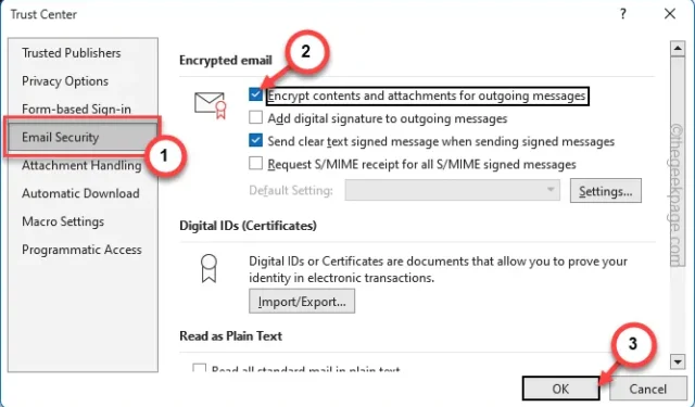 So verschlüsseln Sie E-Mails in Microsoft Outlook