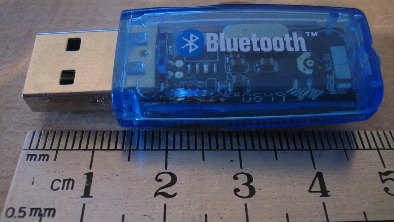 Image présentée illustrant les profils Bluetooth sur une règle (Source : Wikipédia.)