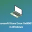 Come risolvere l’errore 0x80070483 di Microsoft Store in Windows