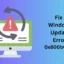 Updatefout 0x800b0110 in Windows oplossen