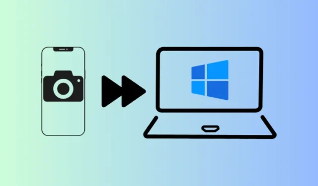 Cómo usar la cámara de tu móvil como cámara web en Windows 11