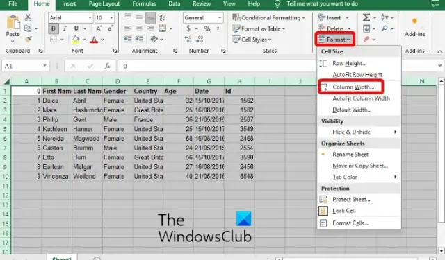 Jak ustawić wszystkie komórki tego samego rozmiaru w Excelu i Arkuszach Google