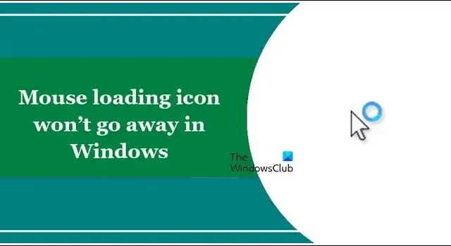 L’icona di caricamento del mouse non scomparirà in Windows 11